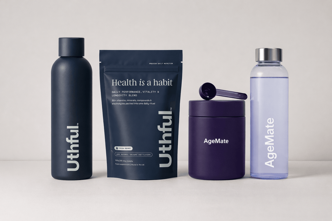 Uthful vs AgeMate: NMN Longevity Supplements Compared